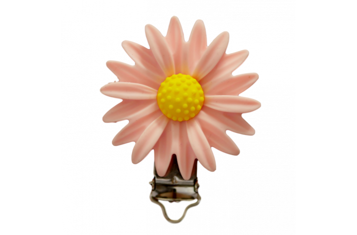 Blomster Silicone Clips 0714 Rosa