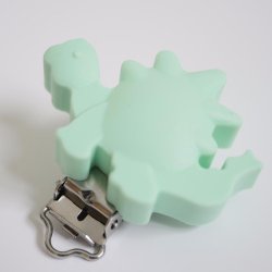 Dinousaur Silicone Clips