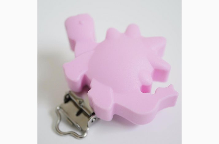 Dinousaur Silicone Clips 0524 Lyselilla