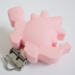 Dinousaur Silicone Clips