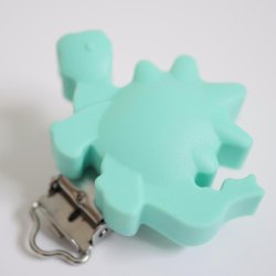 Dinousaur Silicone Clips