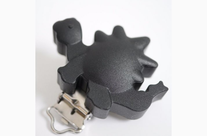 Dinousaur Silicone Clips 0010 Sort