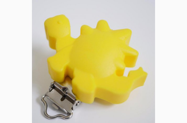 Dinousaur Silicone Clips 0918 Gul