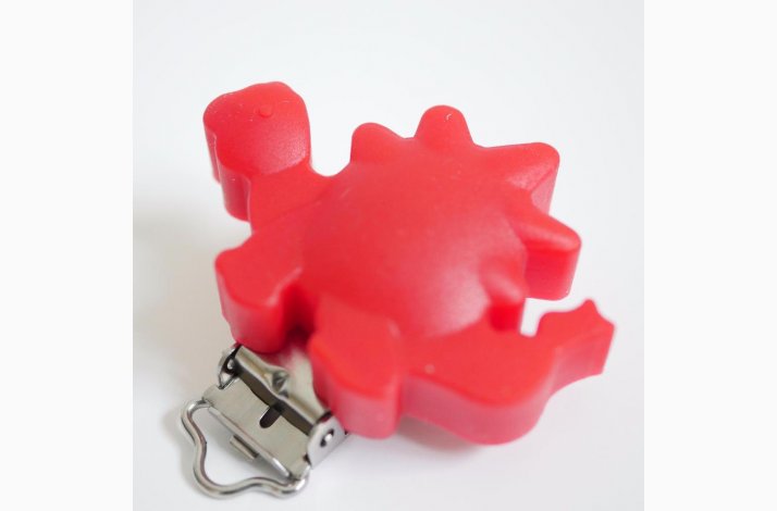 Dinousaur Silicone Clips 0816 Carmin Rd