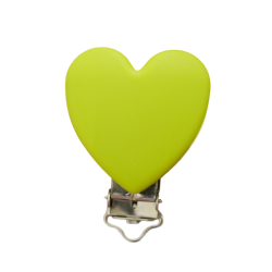 Hjerte Silicone Clips