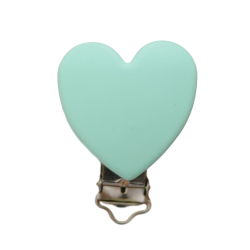 Hjerte Silicone Clips