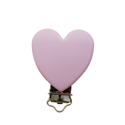 Hjerte Silicone Clips