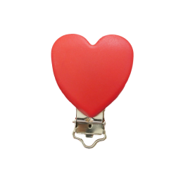 Hjerte Silicone Clips