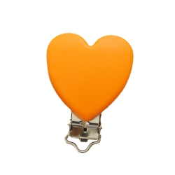 Hjerte Silicone Clips