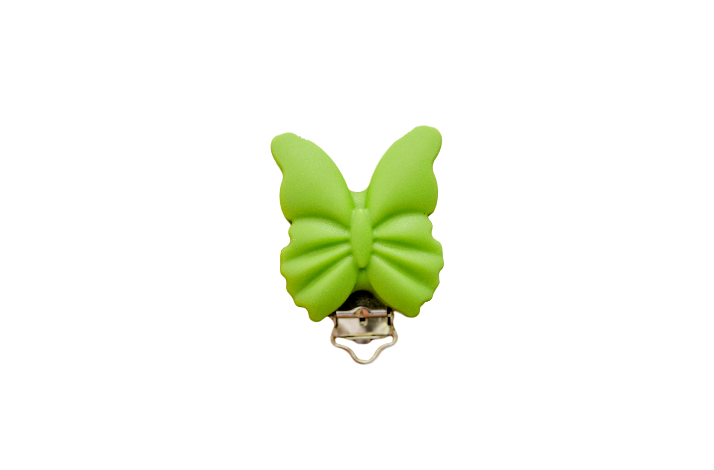 Sommerfugl Silicone Clips 0216 Grn