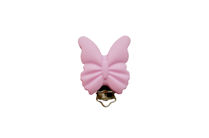 Sommerfugl Silicone Clips 0624 Baby Lyserd