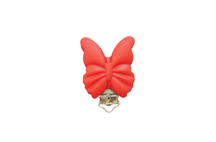 Sommerfugl Silicone Clips 0816 Carmin Rd