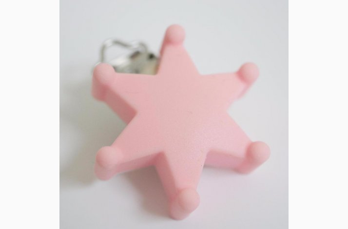 Stjerne Silicone Clips 0624 Baby Lyserd