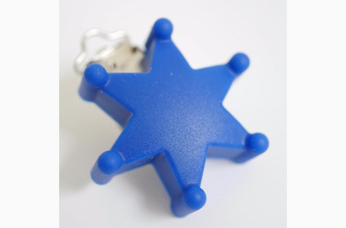 Stjerne Silicone Clips 0412 Marinebl