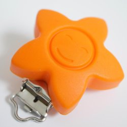 Stjerne Silicone Clips med Ansigt