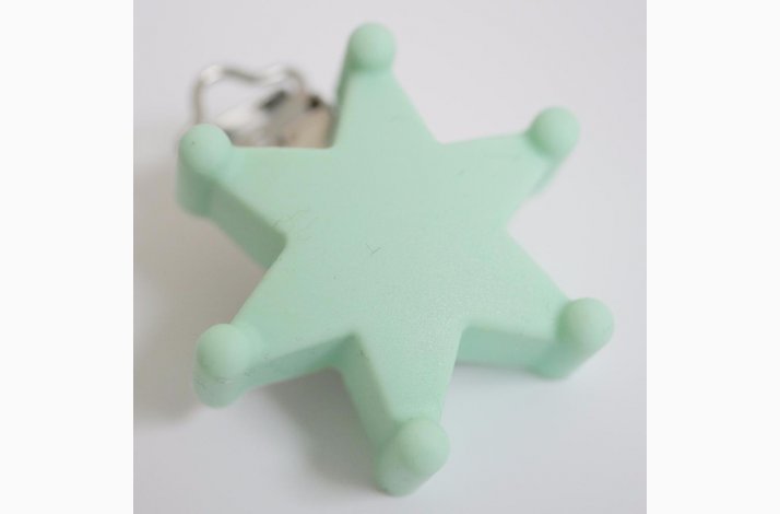 Stjerne Silicone Clips 0324 Mint