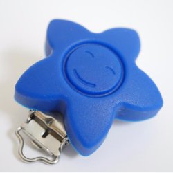 Stjerne Silicone Clips med Ansigt