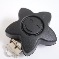 Stjerne Silicone Clips med Ansigt