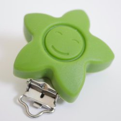 Stjerne Silicone Clips med Ansigt