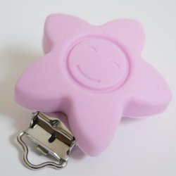 Stjerne Silicone Clips med Ansigt