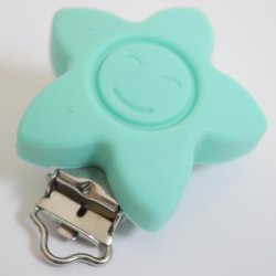 Stjerne Silicone Clips med Ansigt