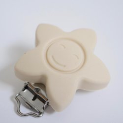Stjerne Silicone Clips med Ansigt
