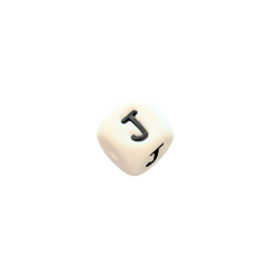 12 x 12 mm Silikone Bogstave