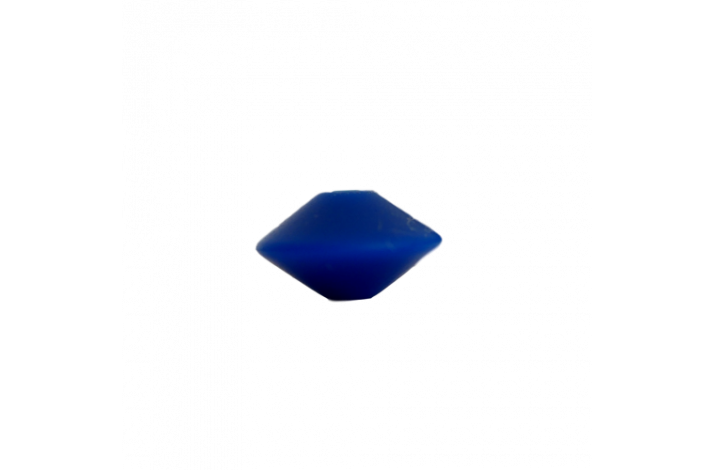 12 x 7 mm Linser Silikone Perler 0412 Marinebl