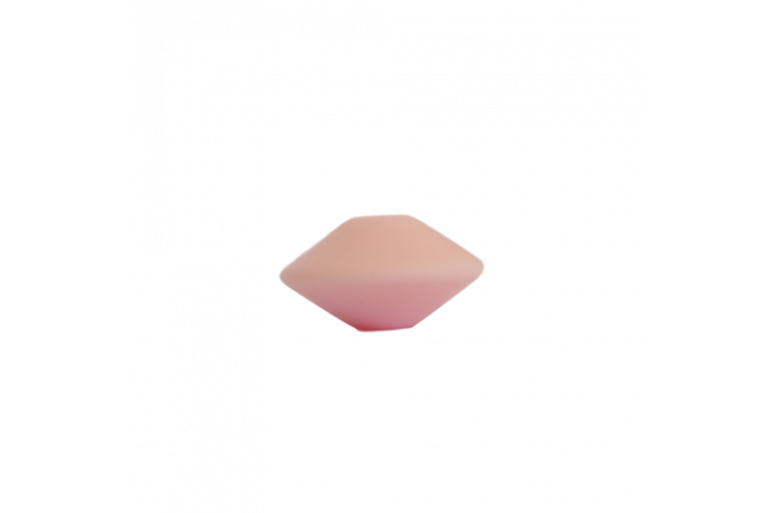 12 x 7 mm Linser Silikone Perler 0713 Rosa