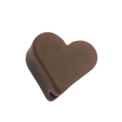 13 mm Hjerte Silikone Perler