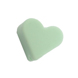13 mm Hjerte Silikone Perler