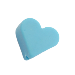 13 mm Hjerte Silikone Perler