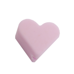 13 mm Hjerte Silikone Perler