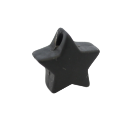 14 mm Stjerne Silikone Perler