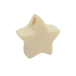 14 mm Stjerne Silikone Perler
