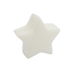 14 mm Stjerne Silikone Perler