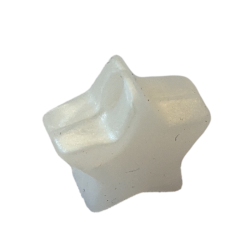 14 mm Stjerne Silikone Perler