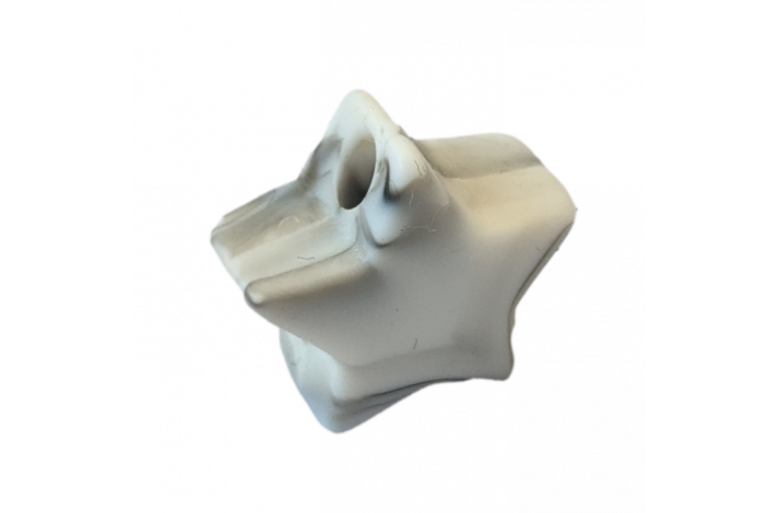 14 mm Stjerne Silikone Perler 1114 Marble