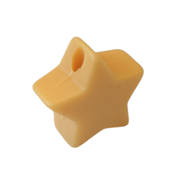 14 mm Stjerne Silikone Perler