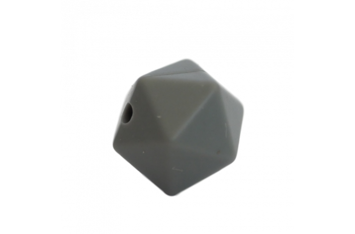 17 mm Icosahedron Silikone Perler 0012 Gr