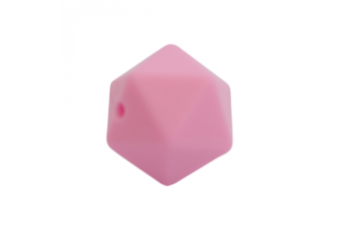 17 mm Icosahedron Silikone Perler 0621 Lyserd