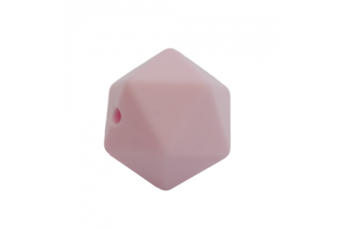 17 mm Icosahedron Silikone Perler 0626 Pastel Lyserd