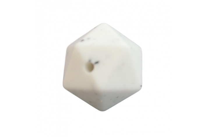 19 mm Icosahedron Silikone Perler 1210 Gritty