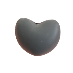 20 x 17 mm Hjerte Silikone Perler