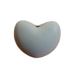 20 x 17 mm Hjerte Silikone Perler