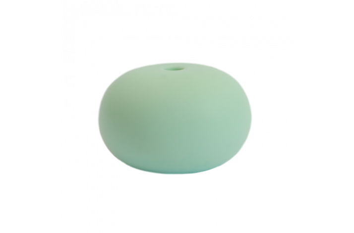 25 x 15 mm Abacus Silikone Perler  0324 Mint