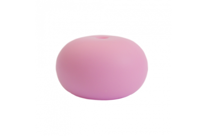 25 x 15 mm Abacus Silikone Perler  0620 Lyserd