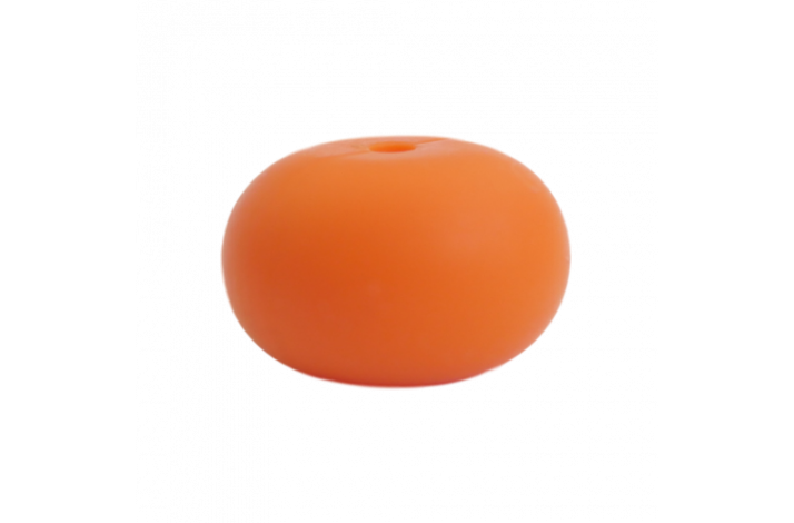 25 x 15 mm Abacus Silikone Perler  0910 Orange