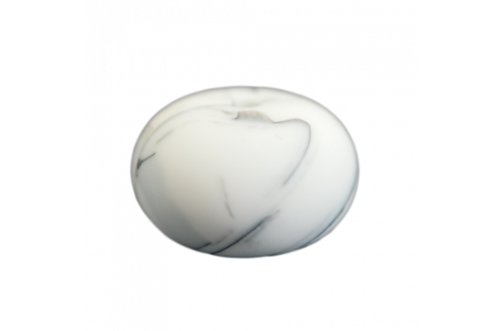 25 x 15 mm Abacus Silikone Perler  1114 Marble