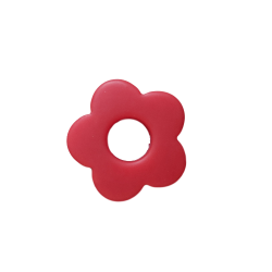 27 mm Blomst Silicone Perler